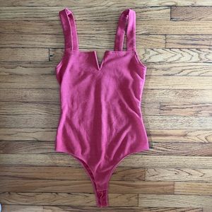 Pink Bodysuit from MOD (Local Boutique), Size M